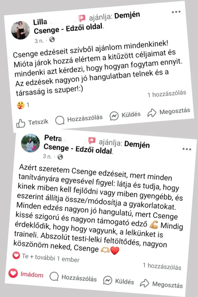 demjén csenge virág edzés vélemények, csengeviragedzo vélemények